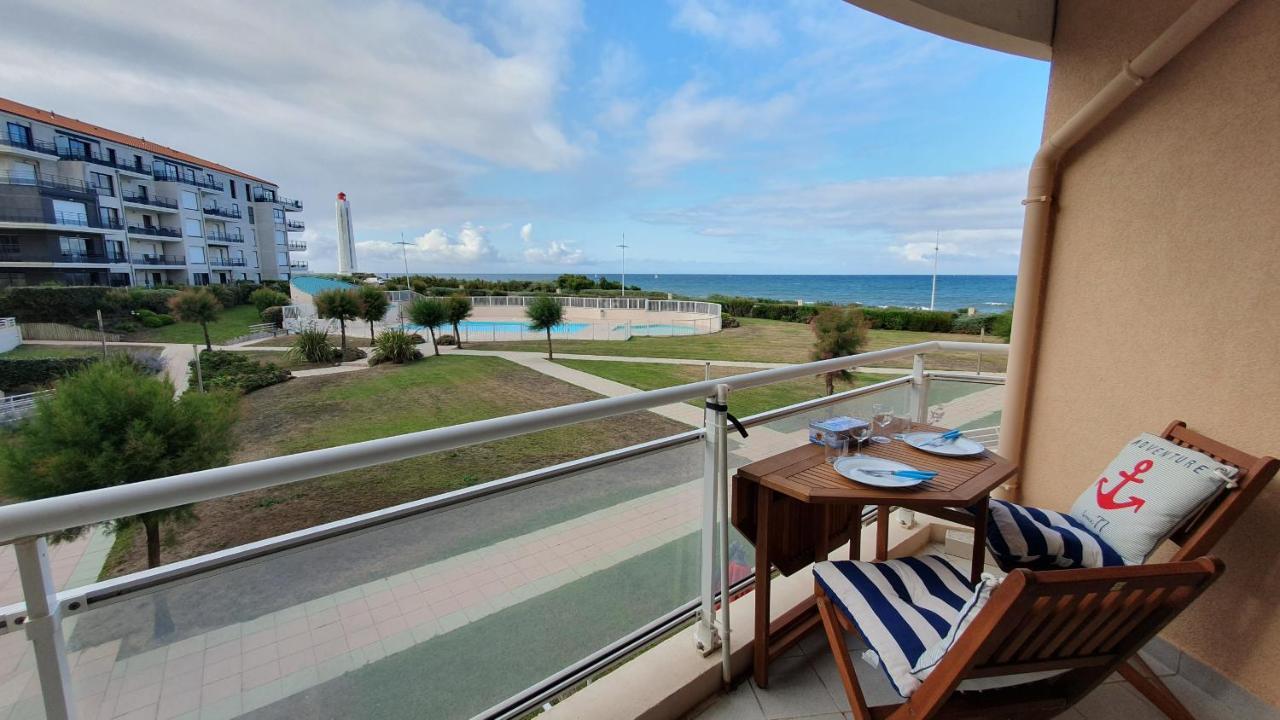 Grand Bleu-Studio Vue Sur Mer - Piscine Les Sables-dʼOlonne Exteriör bild