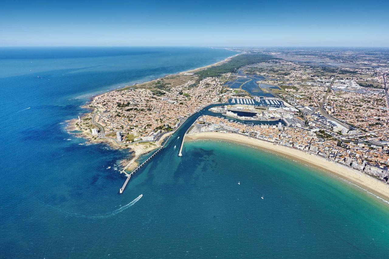 Grand Bleu-Studio Vue Sur Mer - Piscine Les Sables-dʼOlonne Exteriör bild